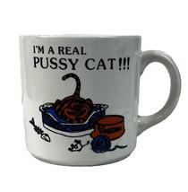 Grindley England “I Am A Real Pussycat”  Cheshire Cat Coffee Mug Ceramic Tea Cup - £12.72 GBP