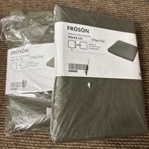 IKEA FROSON Cover for Chair Pad 17 3/8&quot; X17 3/8&quot; ( 44X44 cm ) GREEN NEW - €19,92 EUR