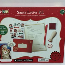 North Pole Santa Letter Kit Personal Video Message Christmas Child Write Sticker - £15.62 GBP