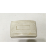 Plastic soap dish holder case with lid vintage travel collectible - $19.75