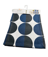 Bed Bath &amp; Beyond Studio 3B 2 Tone  Circles  Black/Blue Runner 90” x 14”. - €50,80 EUR