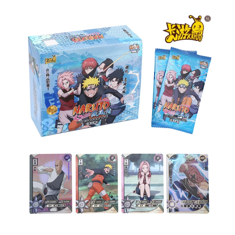 Naruto KAYOU Card Energy Edition Uzumaki Uchiha Haruno Hatake Anime Figures Hero - £21.91 GBP