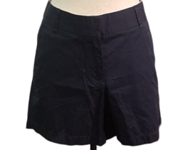 J Crew Factory Chino Broken In Shorts Size 10 Navy Blue - £20.00 GBP