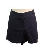 J Crew Factory Chino Broken In Shorts Size 10 Navy Blue - £19.14 GBP