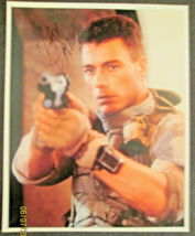 JEAN CLAUDE VAN DAMME : ACTOR (UNIVERSAL SOLDIER) ORIGINAL AUTOGRAPH PHOTO - $296.99