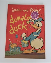 Vtg 1970's Walt Disney Coloring Book repop of 30's Original Donald Ephemera - $19.99
