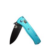 Turquoise Teal, Smooth, Billet Aluminum, Full Size Bugout, Gift for dad,... - $39.99