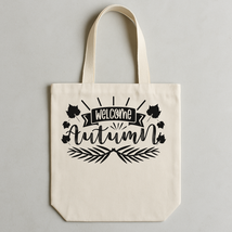 Welcome Autumn Tote Bags - $34.21 CAD