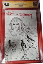 Invincible #2 CGC SS 9.8 Sketch variant signed by Tyler Kirkham And Ryan Ottley. - $395.99