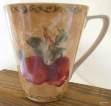 Courtland Mug Apple Cheri Blum 222 Fifth Ave 4.5&quot; - £11.07 GBP