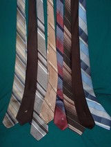 8 Neck Ties Different Styles Colors Men&#39;s Neckties Brands Group 4 - £3.81 GBP
