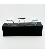NEW AUTHENTIC PORSCHE DESIGN Rimless Eyeglass P’8233 S1 D Italy Titanium... - £185.44 GBP