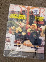 NEW Sealed ! Vintage  ELLE DECOR Magazine ~ Issue #29 ~ June/July 1993 Outdoors - £28.39 GBP