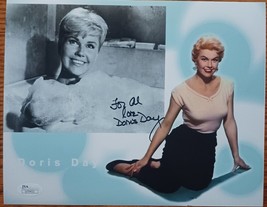 Doris Day Autographed Signed 8x10 Photo Beautiful Hollywood Legend Jsa Coa - £101.48 GBP