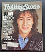 Rolling Stone Magazine Issue #449 Julian Lennon - Here Come the Son. 6/6... - £11.71 GBP