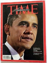 Time Magazine 17 November 2008 Barack Obama Election Hillary Clinton - £10.19 GBP
