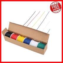 22AWG Stranded Wire Kit - 6 Colors,  Listed, 26 Feet Each for DIY Projects - $35.63