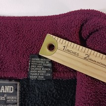 Highland Outfitters Men's Blue & Red 1/4 Zip Sweatshirt Pullover Sweater Size XL image 6