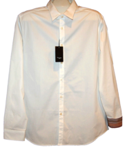 Paul Smith White  Men&#39;s Cotton Shirt  Size 18/46 - $92.27