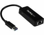StarTech.com USB 3.0 Ethernet Adapter - USB 3.0 Network Adapter NIC with... - $51.33