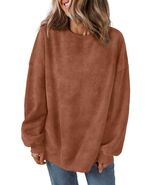 Trendy Queen Womens Oversized Sweatshirt Hoodie Brown Size M - $161.53 MXN Trendy Queen Womens Oversized Sweatshirt Hoodie Brown Size M - $161.53 MXN
