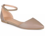 Journee Collection Women Pointed Toe Ankle Strap Flats Reba Size US 11 T... - $24.75