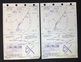 Lake Elmo Airport Instrument Approach Procedures Map St. Paul MN Vintage... - $20.00