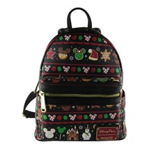 Disney Parks Loungefly Christmas Holiday 2019 Snacks Food Icons Mini Backpack - £61.79 GBP