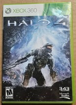 Xbox 360 Halo 4 2 Disc Set Microsoft Video Game Complete Set Up - £5.81 GBP