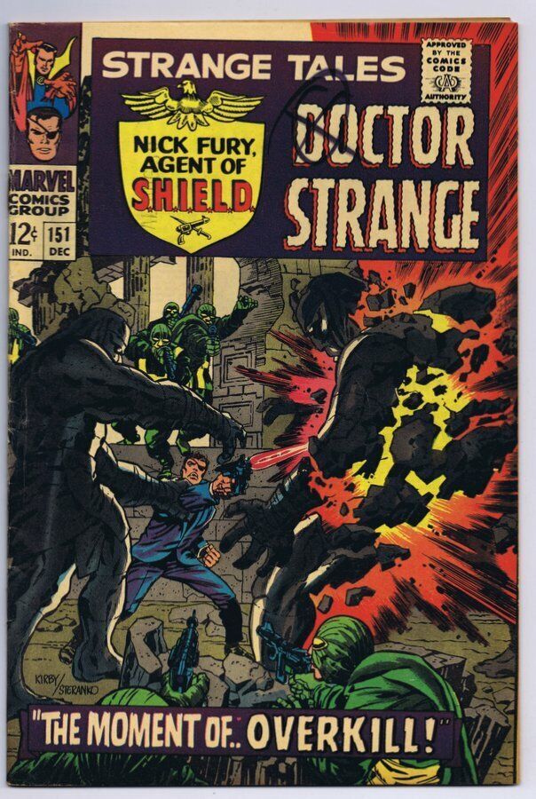 Primary image for Strange Tales #151 ORIGINAL Vintage 1967 Marvel Comics 1st Jim Steranko Marvel
