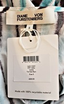 DVF Diane Von Furstenberg Midi Dress Indra Sz- S Tie Dye Rain 100% Cotton - £95.89 GBP