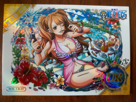 One Piece Anime Collectable Trading Card UR Insert PUDDING Refractor Card - £5.58 GBP