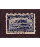 Canada - SC#99  used - 5 cent Champlains Habitation issue  - £13.39 GBP