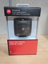 MOTOROLA T505 Bluetooth In-Car Speakerphone Digital FM Transmitter Wirel... - $48.72