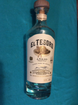 EL TESORO ANEJO TEQUILA EMPTY BOTTLE with CORK - 750 ml - Free Shipping - $10.92