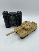 Laser League RC Tank Sound &amp; Motion Artillery Military Vehicle Tested &amp; Working - £18.91 GBP