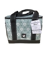 Stola Blue Medallion Insulated Lunch Bag Tote Multiple Pockets NEW High Quality - £19.78 GBP