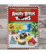 Angry Birds Toons: Season One, Vols. 1 &amp; 2 (DVD, 2-Disc Set)  Holiday Ep... - £7.76 GBP