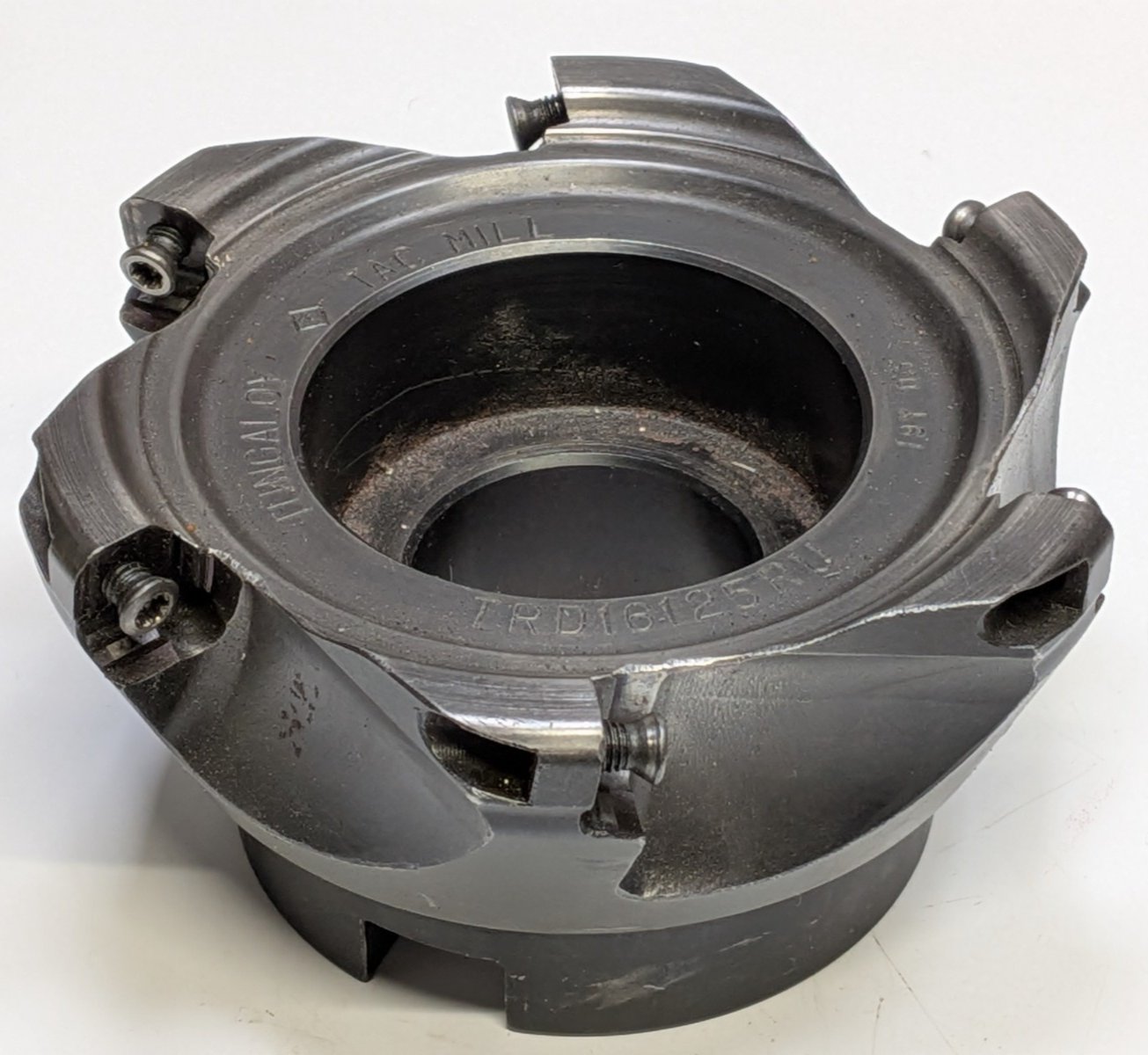 Tungaloy 4.94&quot; Indexable 6-Pocket - Profiling Face Mill - 1.50&quot; Arbor Hole - $247.49