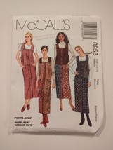 McCALLS 8958 Color Block loose fitting Jumper in 4 Looks Sewing PATTERN Sz 12-14 - £7.58 GBP