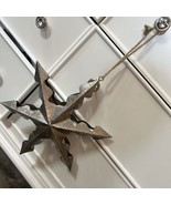 Large Metal Farmhouse Rustic Lone Star Ornament Decor Christmas Welded - $61.44 CAD