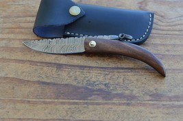 damascus custom made beautiful folding knife From The Eagle Collection M46 - £18.60 GBP