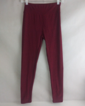 LuLaRoe Leggings OS Dark Burgundy Wine With Scales Design - €8,46 EUR