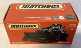 New Mattel HFV56 Matchbox Power Grabs Mbx Backhoe 29/100 Die-Cast Vehicle - £6.58 GBP