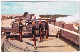 Postcard Firing The Cannon Old Fort Henry Kingston Ontario - £2.28 GBP