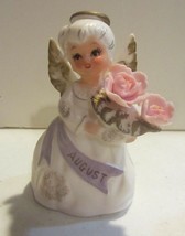 Vintage Lefton August Birthday Angel  - $18.95
