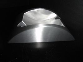 Lotus Silver Anodized Aluminum Cigar Ashtray  8" L X 5.5" W NIB image 4