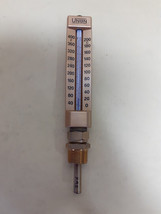 Unijin TESS V-Thermometer 174B L110x stem 63mm 1/2 BSP Brass - $40.70