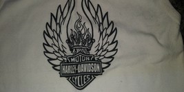 MOTOR HARLEY DAVIDSON CYCLES  M WHITE T SHIRT - $2.91