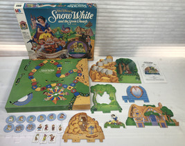 Snow White and the Seven Dwarfs Board Game MB Vintage 1992 Disney - £31.04 GBP
